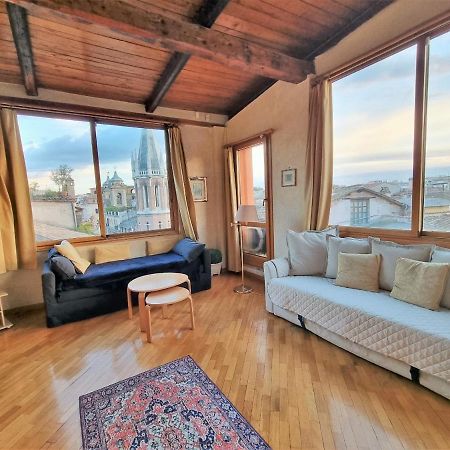Amazing Panoramic Artist'S Loft Spanish Steps Róma Kültér fotó